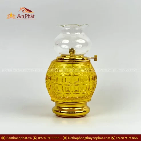 Đèn thờ dầu lưu ly cao cấp DTD1471 An Phát