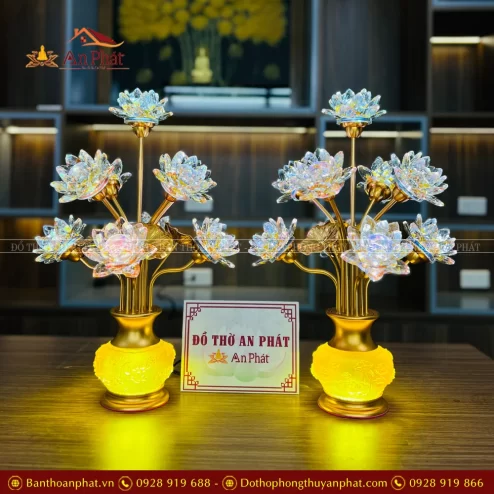 Đèn thờ cúng bằng điện cao cấp