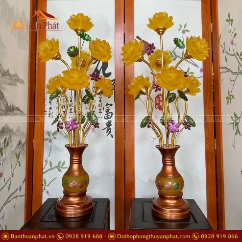 Đèn thờ cúng bằng điện cao cấp nhập khẩu Đài Loan