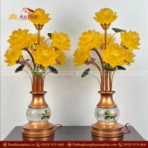 Mẫu đèn thờ cúng bằng điện đẹp nhất