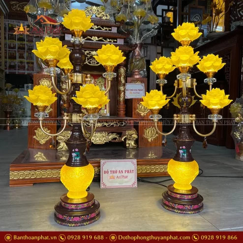 Mẫu đèn thờ cúng đẹp nhất