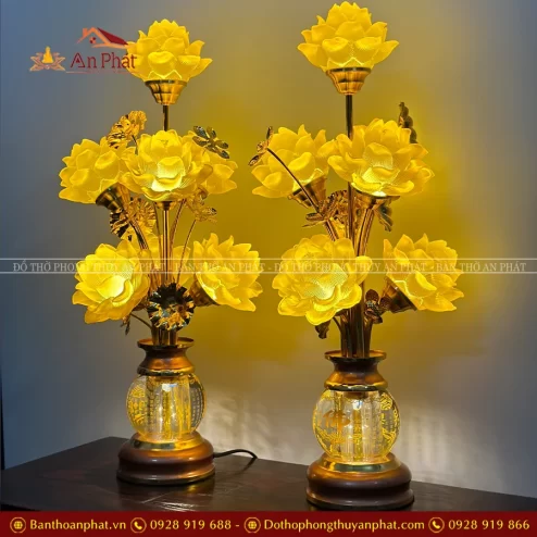 Mẫu đèn thờ cúng bằng điện đẹp nhất