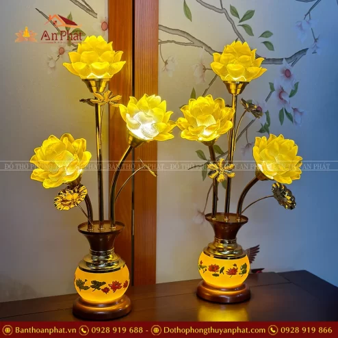 Ánh sáng LED ấm cúng, trang trọng