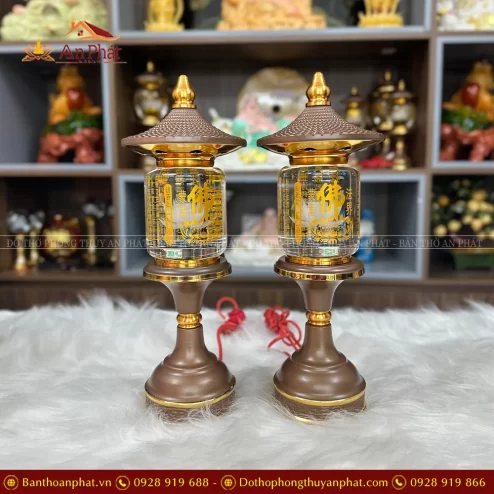Mẫu đèn thờ trụ vuông