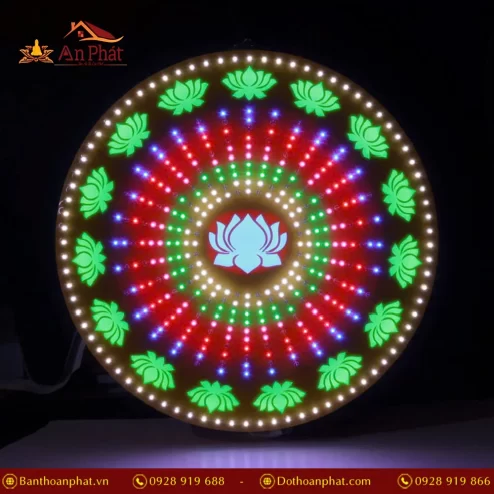 Đèn thờ led hào quang Phật đẹp DTD1499 An Phát