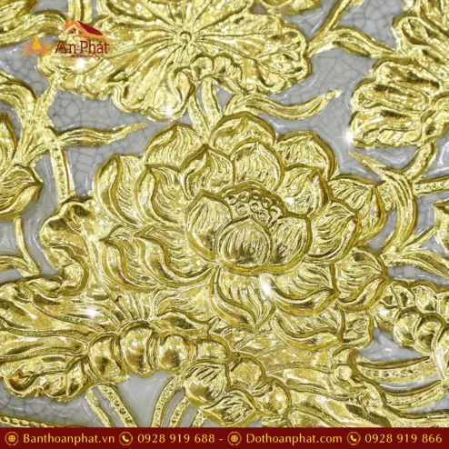 mam bong tho bat trang men ran dap noi hoa sen dat vang dt69900002