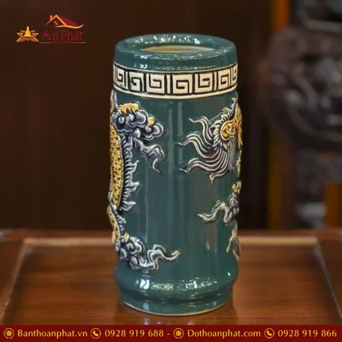 ong huong bat trang men mau xanh dap noi dt81400003