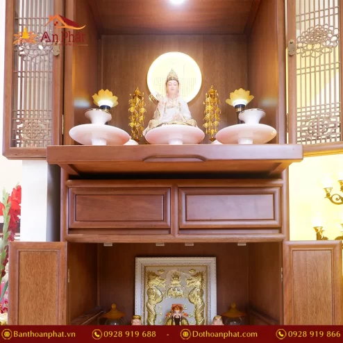 Mẫu tủ thờ đẹp thiết kế riêng