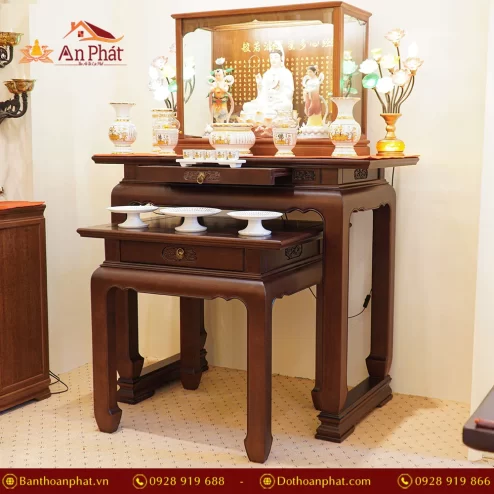 Tủ bàn thờ gỗ Cẩm cao cấp