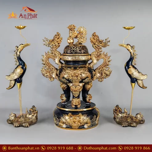 bo dinh hac tam su cao cap ve vang men mau xanh coban dap noi dt90900001