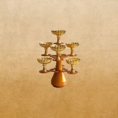 Chân nến 7 Ngọn Cao cấp DN9342 An Phát