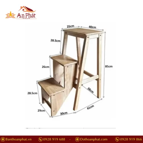 Ghế đừng thắp hương gỗ tự nhiên