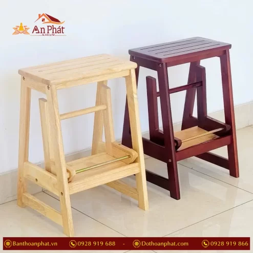 Ghế Gỗ Gấp Gọn Thắp Hương Nhiều Màu