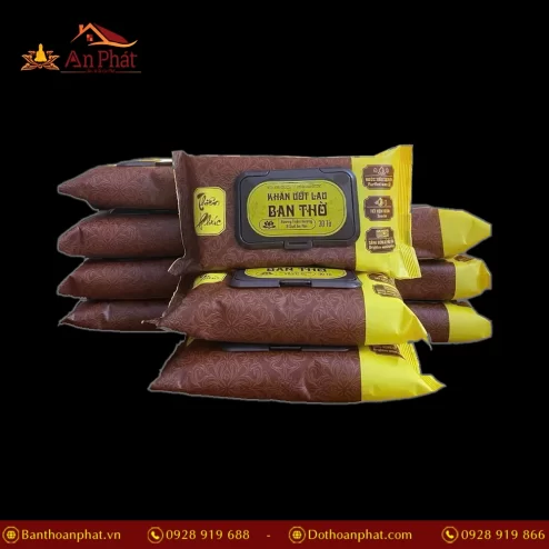 Khăn lau bao sái ban thờ Thiên Phúc PK9541 An Phát