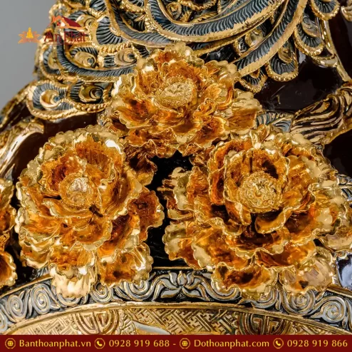 lo loc binh cao cap ve vang phuc loc tho dap noi men nau bat trang dt96300007