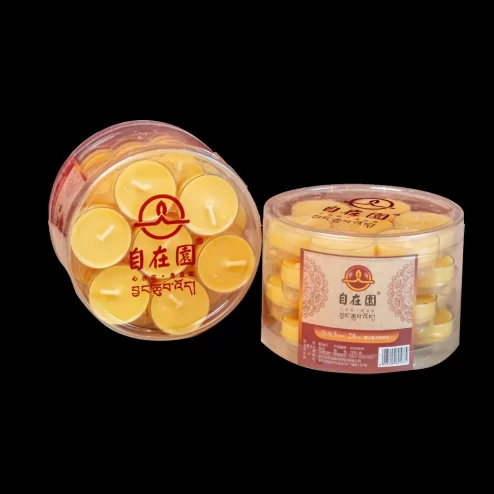 Nến Bơ Cốc Thờ màu Vàng DN9309 An Phát