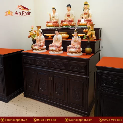 Tủ bàn thờ tam cấp nhập khẩu cao cấp