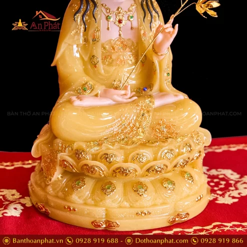 Tuong Dai The Chi Toa Dai Sen Vang Thach Anh Co La De T2324 6