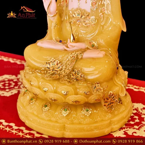 Tuong Quan Am Toa Dai Sen Vang Thach Anh Co La De T2326 5