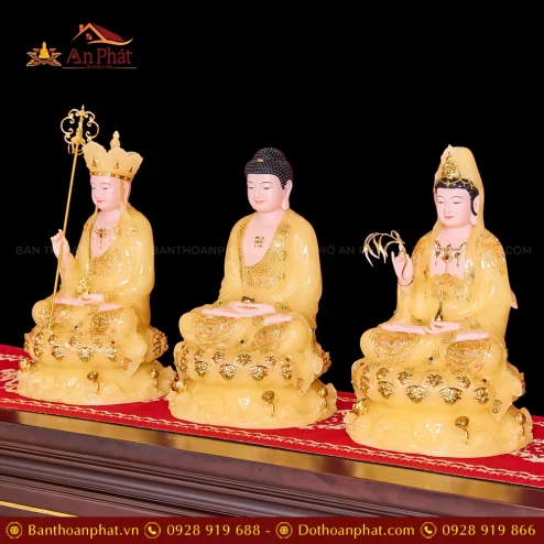 Tượng Ta Bà Tam Thánh đẹp