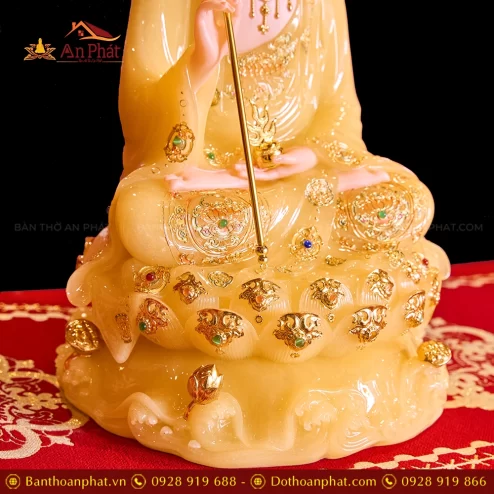 Tuong Ta Ba Tam Thanh Bot Da Toa Dai Sen Thach Anh Vang T2331 9