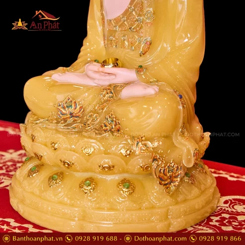 Tuong Ta Ba Tam Thanh Toa Dai Sen Da Vang Thach Anh Co La De T2315 8