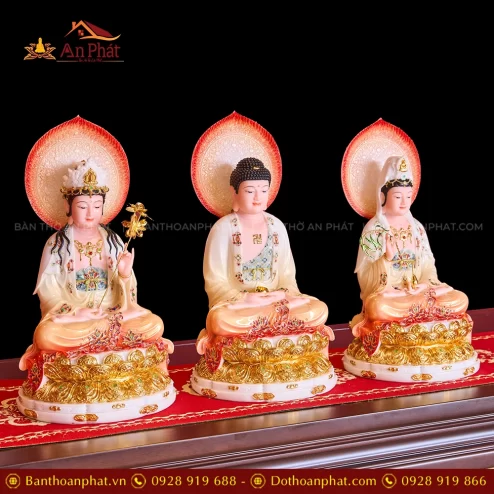 Tây Phương Tam Thánh ngồi