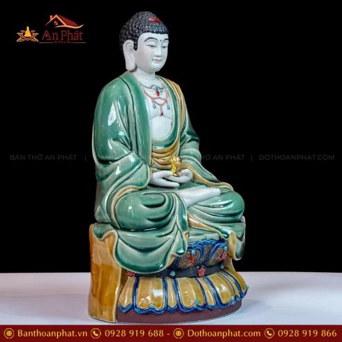 Tượng Phật A Di Đà bằng đá