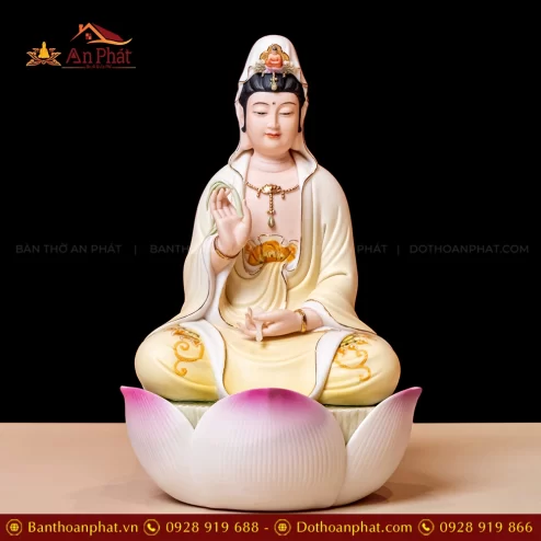 Tượng Quan thế âm Bồ tát đẹp