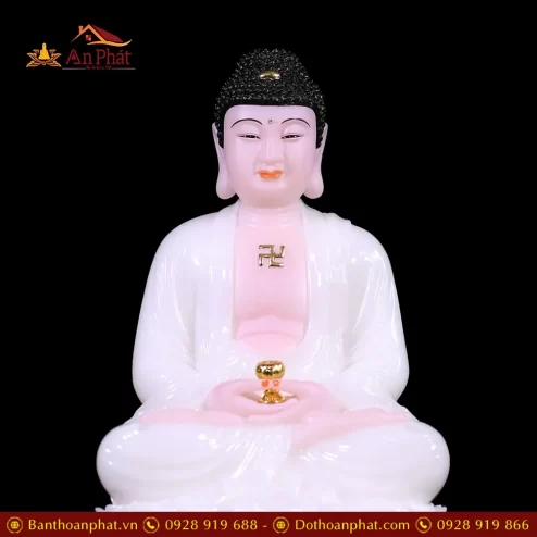 bo tuong ta ba tam thanh ngoi dai sen bot da trang da hong t236200008