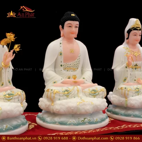 Tượng Phật Thích Ca ngồi đá đẹp