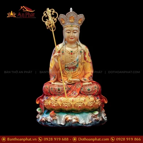 Tượng Địa Tạng Vương Bồ Tát để ban thờ