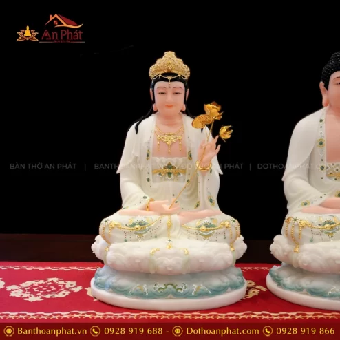 Tượng Đại Thế Chí Bồ Tát đẹp