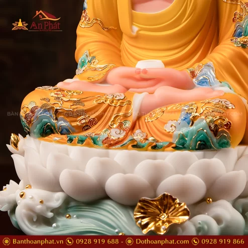 Tron Bo Tuong Phat Thach Anh Ngoc Lien Hoang Y T2432 8