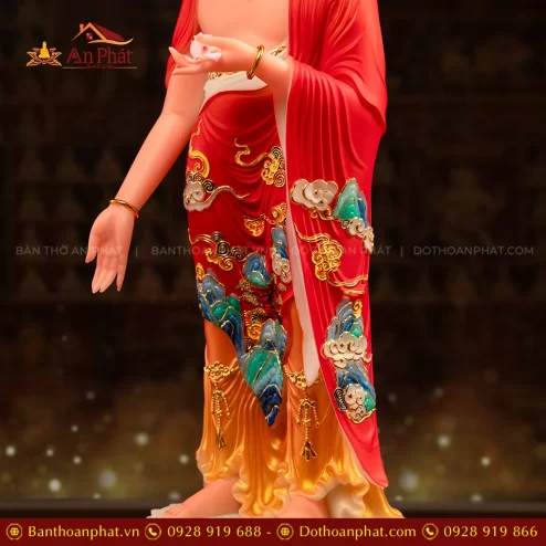 Tuong Bon Su Thich Ca Mau Ni Thach Anh Tam Sac Lien Quang T2418 5