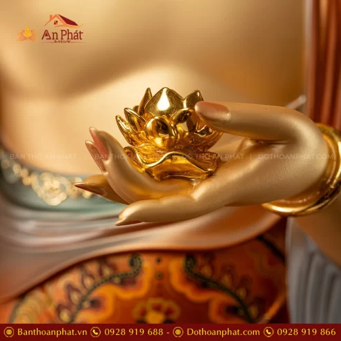 Tuong Bon su Thich Ca Mau Ni Ngoc Thach phu Dong Kim Xich Quang T2422 6