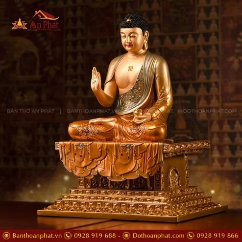 Tượng Phật Thích Ca để ban thờ