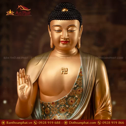 Tuong Bon su Thich Ca Mau Ni Ngoc Thach phu Dong Lam Bao Hoa T2414 4