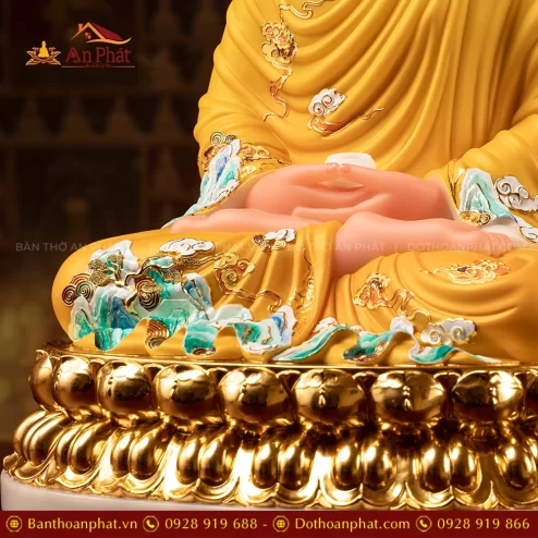 Tuong Bon su Thich Ca Mau Ni Thach Anh Kim Lien Hoang Y T2412 5