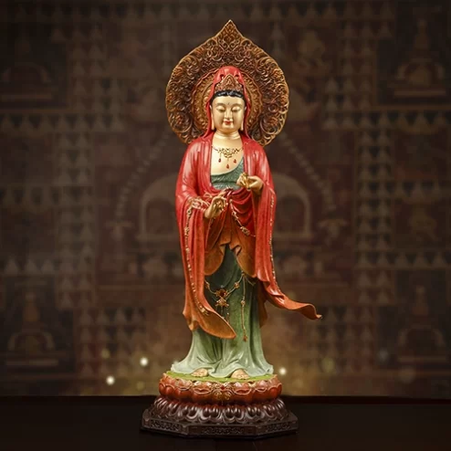 Tượng Quan Âm Ngọc Thạch phủ Đồng Cổ Vân T2406