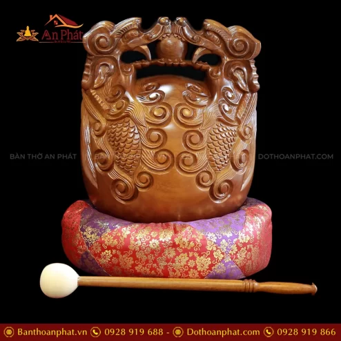 Bo Chuong Chu Phat Mo Rong Go Buoi Vang 16inch AK11216 5