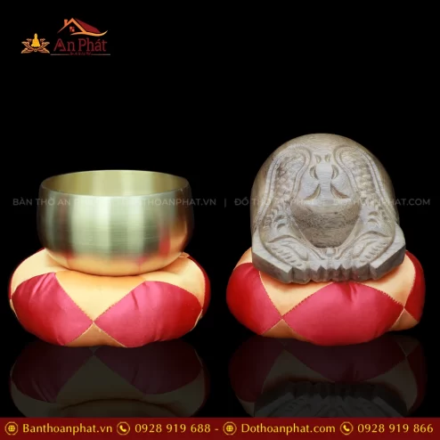 Bộ Chuông Mõ Tụng Kinh Tại Gia Nhiều cỡ AK11202