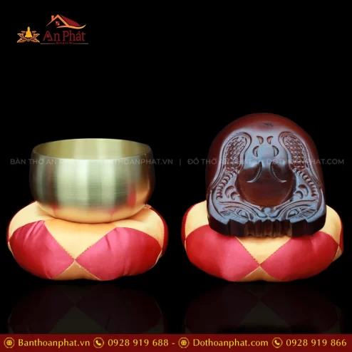 Bộ Chuông Mõ Tụng Kinh Tại Gia Nhiều cỡ AK11203