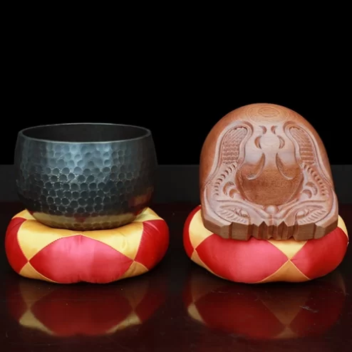 Bộ Chuông Mõ Tụng Kinh Tại Gia Nhiều cỡ AK11204