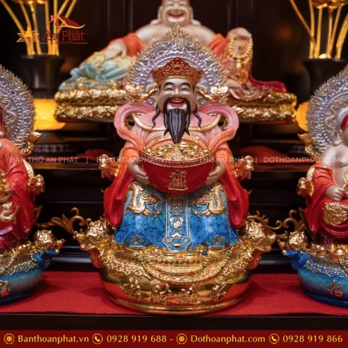 Tôn tượng Thần Tiền ngồi đẹp