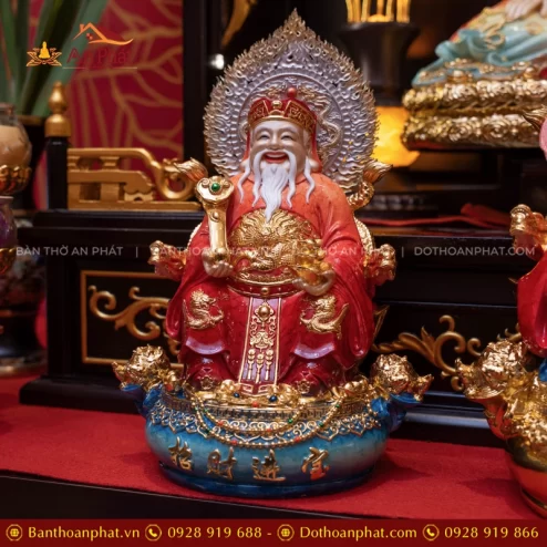 Tôn tượng Thần Tài ngồi đẹp