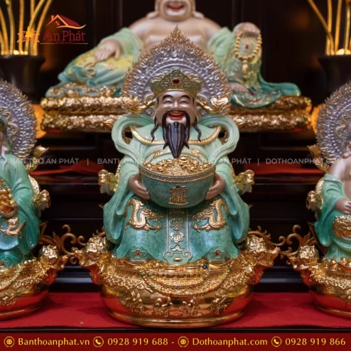 Tôn tượng Thần Tiền ngồi đẹp