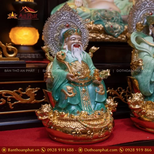 Tôn tượng Thần tài ngồi đẹp