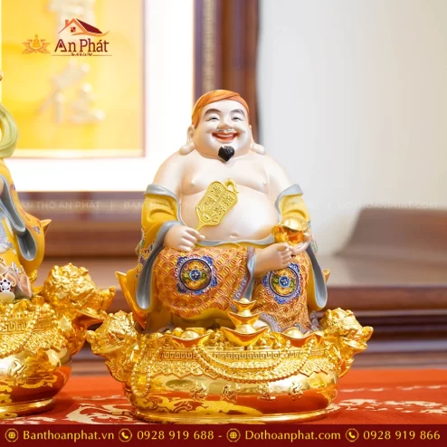 Tượng Thổ Địa ngồi đồng đẹp