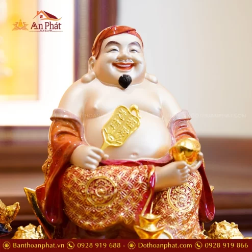 Tượng Thổ địa ngồi đồng đẹp